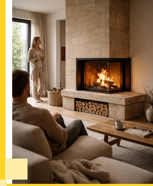 Угловые камины из кирпича установка в Бердске от 156180 р. ЭриданБрд