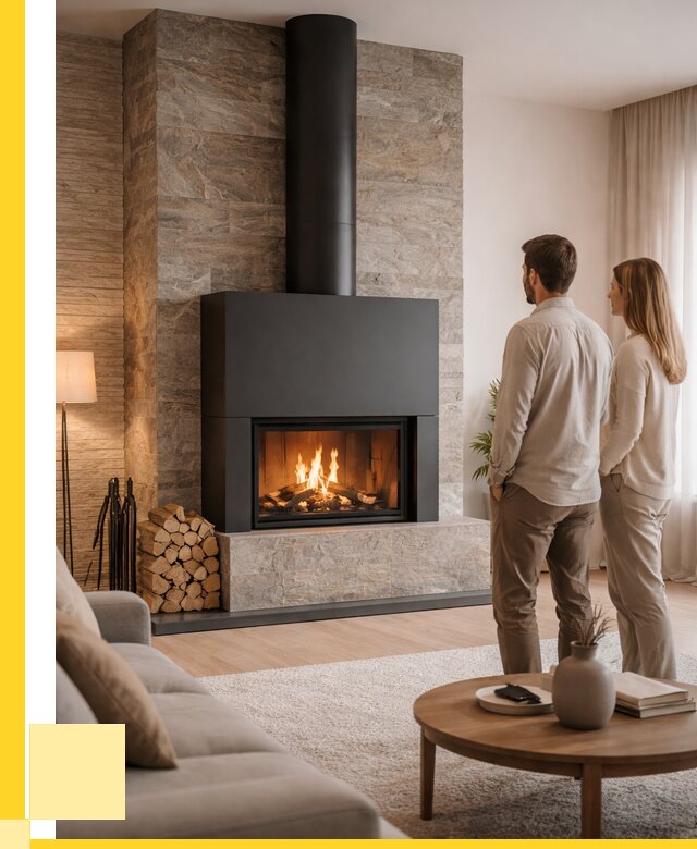 Закрытые камины под ключ в Бердске от 124944 р., ЭриданБрд