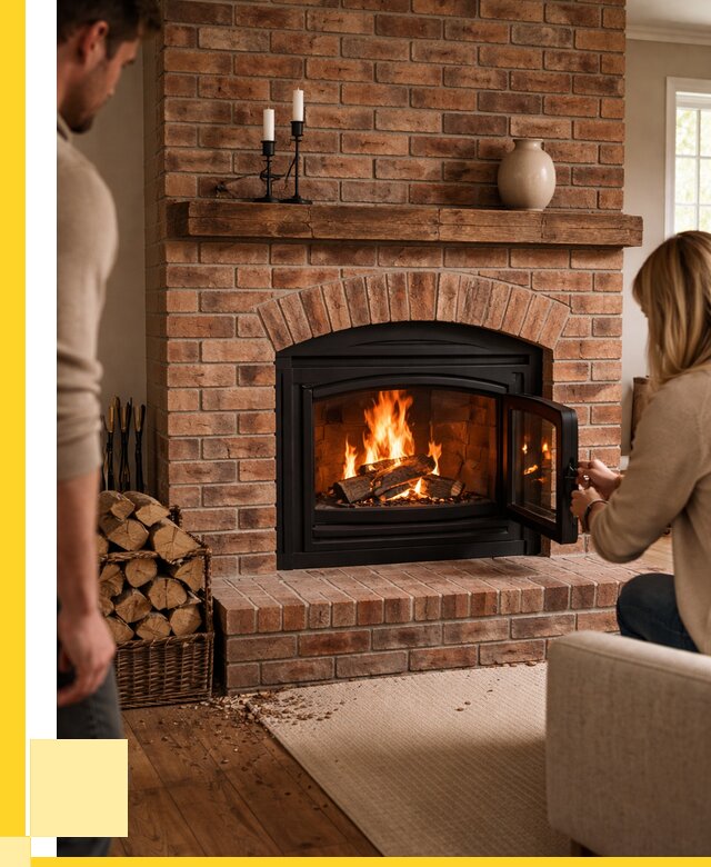 Кирпичные камины под ключ в Бердске от 156180 р. | ЭриданБрд