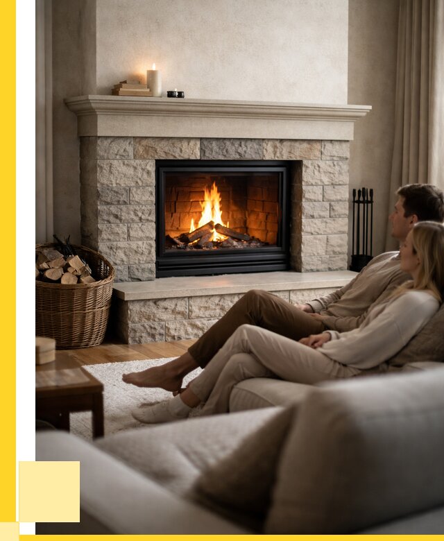 Камины в частном доме под ключ в Бердске от 208240 р. | ЭриданБрд