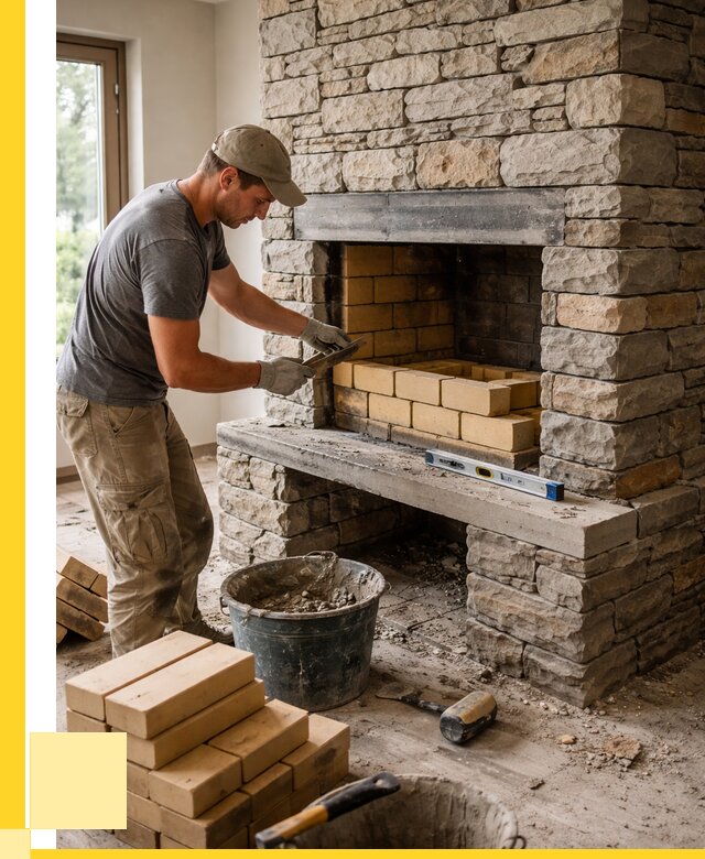 Кладка каминов и камина в Бердске от 26030 р. ЭриданБрд