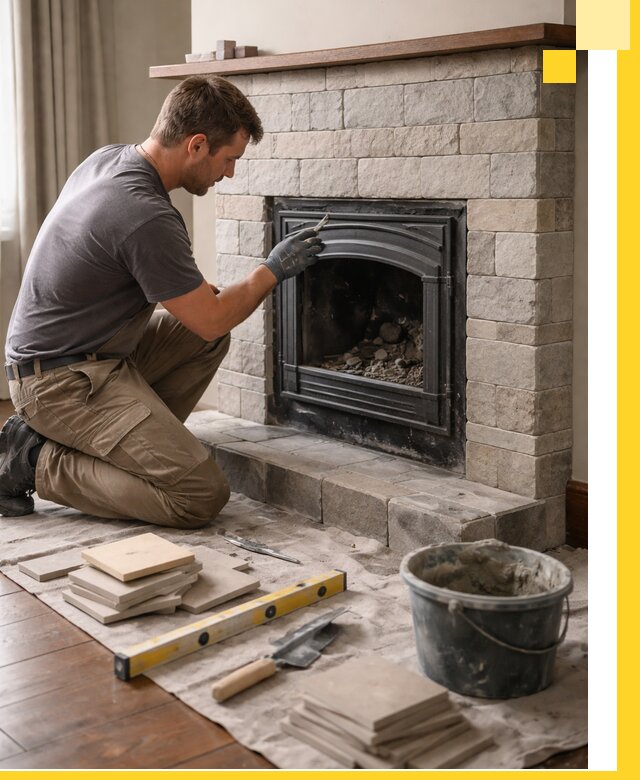 Профессиональный ремонт каминов в Бердске восстановление и сервис