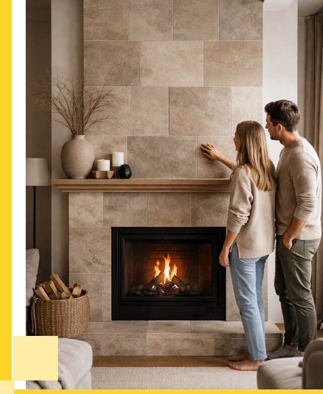 Облицовка каминов керамогранитом в Бердске от 4685 р. | ЭриданБрд