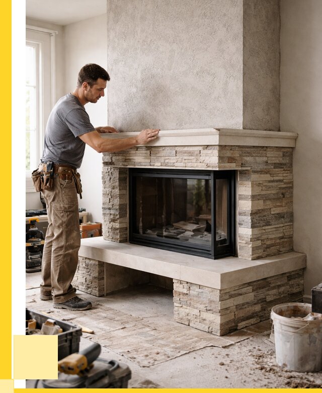 Изготовление каминов под ключ в Бердске от 156180 р. | ЭриданБрд