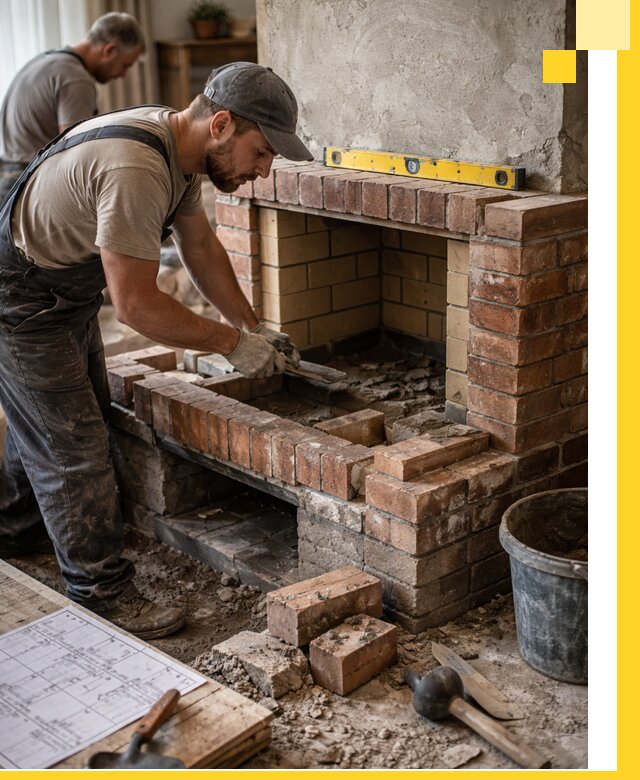 Изготовление и установка каминопечей под ключ в Бердске