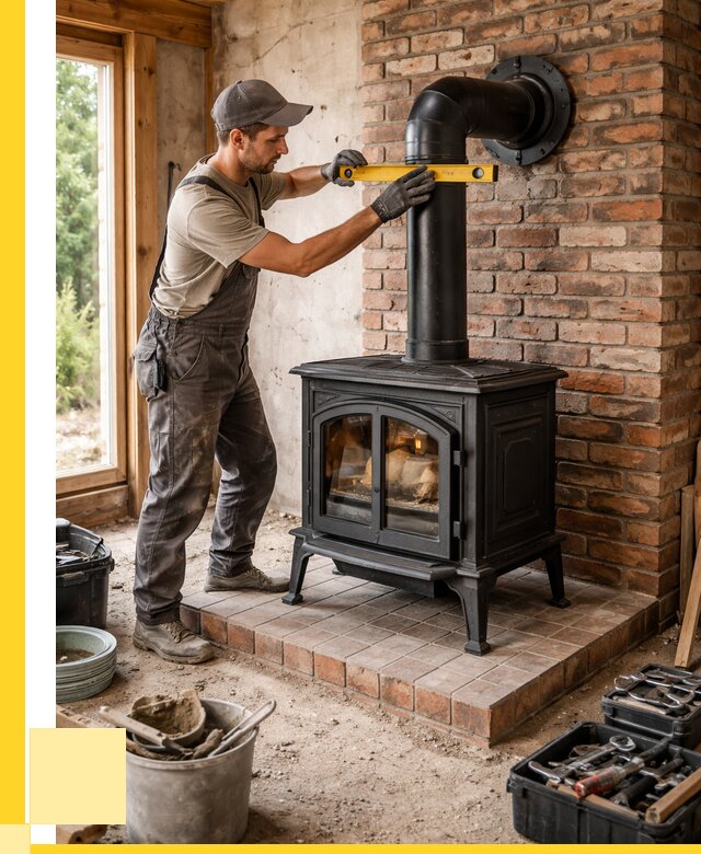 Монтаж печей установка банной печи в Бердске от 15618 р. | ЭриданБрд