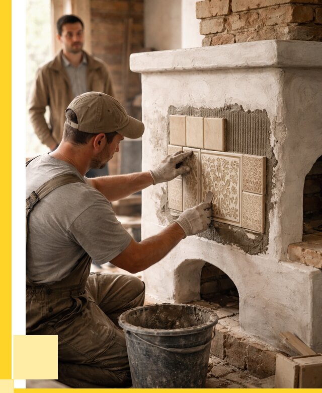 Отделка печей и банных печей в Бердске от 36442 р. | ЭриданБрд