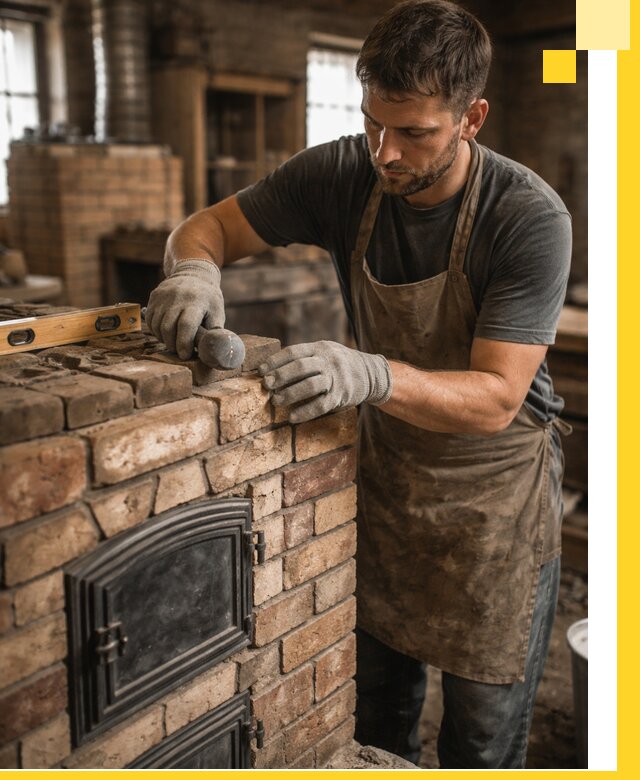 Изготовление печей на заказ в Бердске с проектом и монтажом