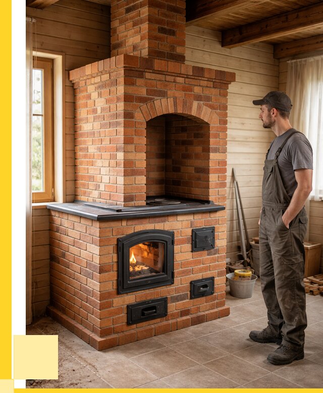 Кирпичные печи в Бердске: купить от 156180 р. | ЭриданБрд