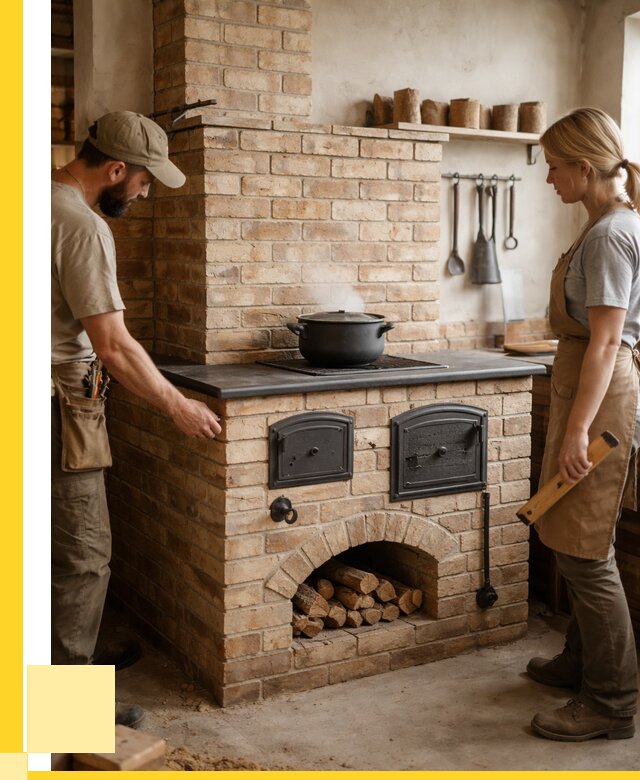 Варочно отопительные печи в Бердске от 93708 р. | ЭриданБрд