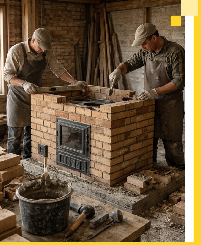 Изготовление и установка варочных печей под ключ в Бердске