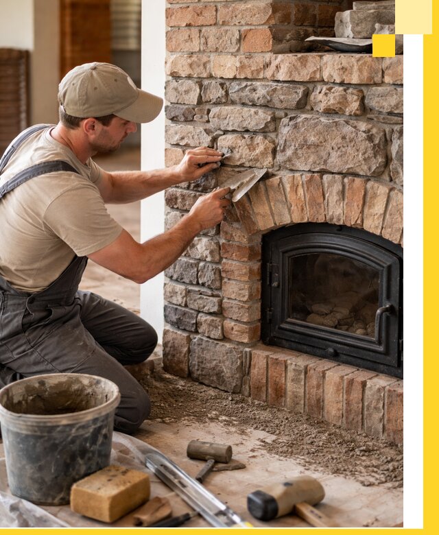 Печи для дома под ключ в Бердске, установка и доставка