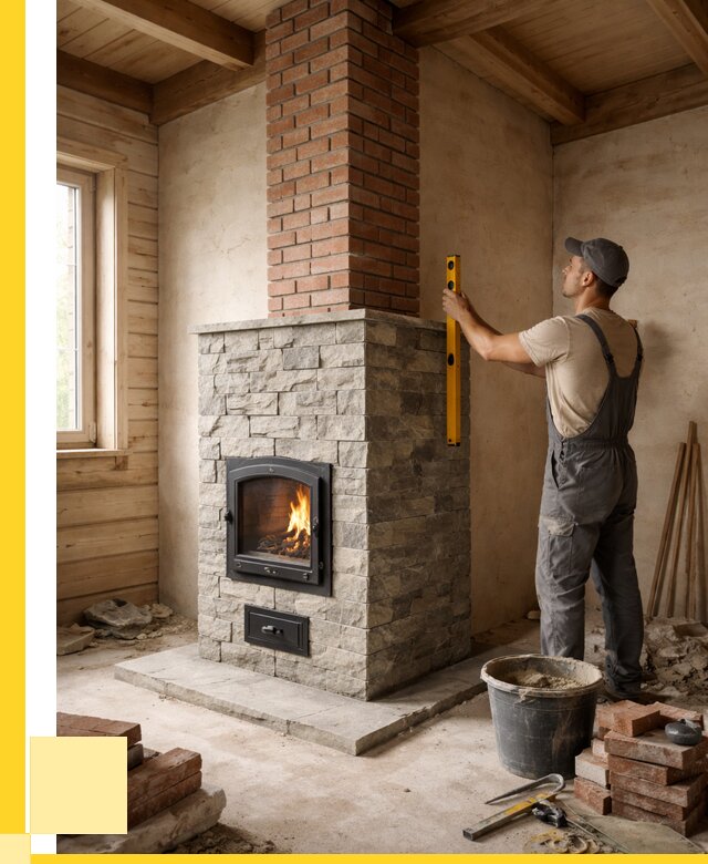 Печи и дымоходы под ключ в Бердске от 46854 р., ЭриданБрд