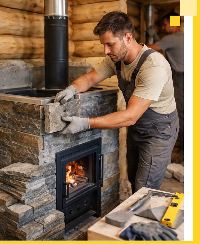 Печи для бани под ключ в Бердске: изготовление и монтаж