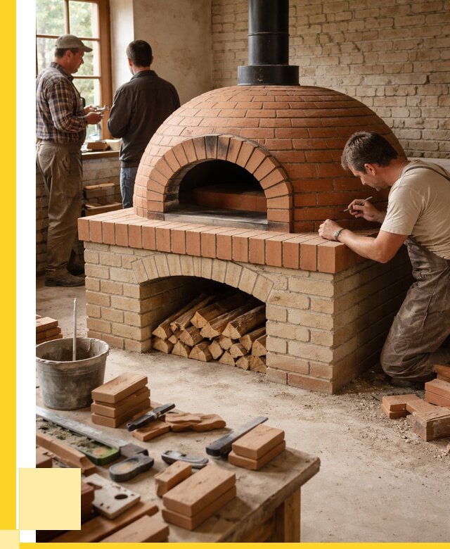 Помпейская печь дровяная для пиццы в Бердске | ЭриданБрд от 208240 р.