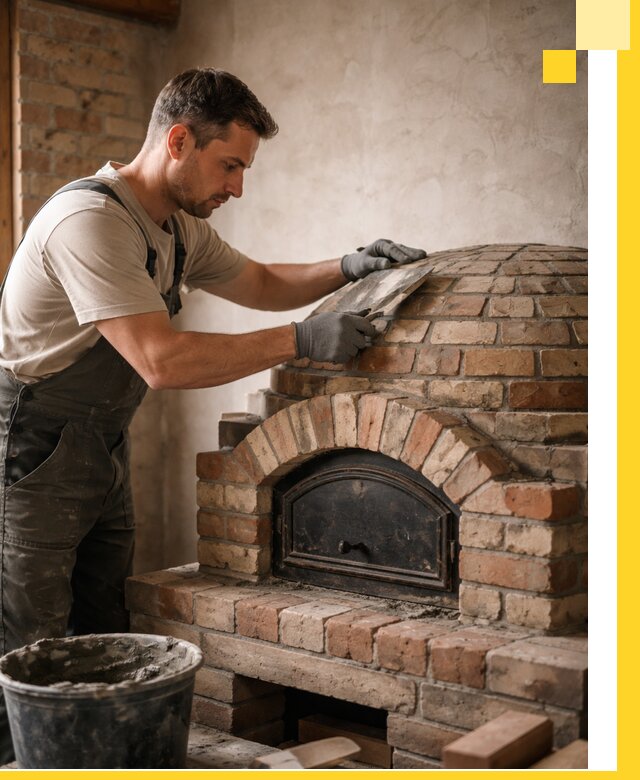 Изготовление и монтаж помпейских печей на заказ в Бердске