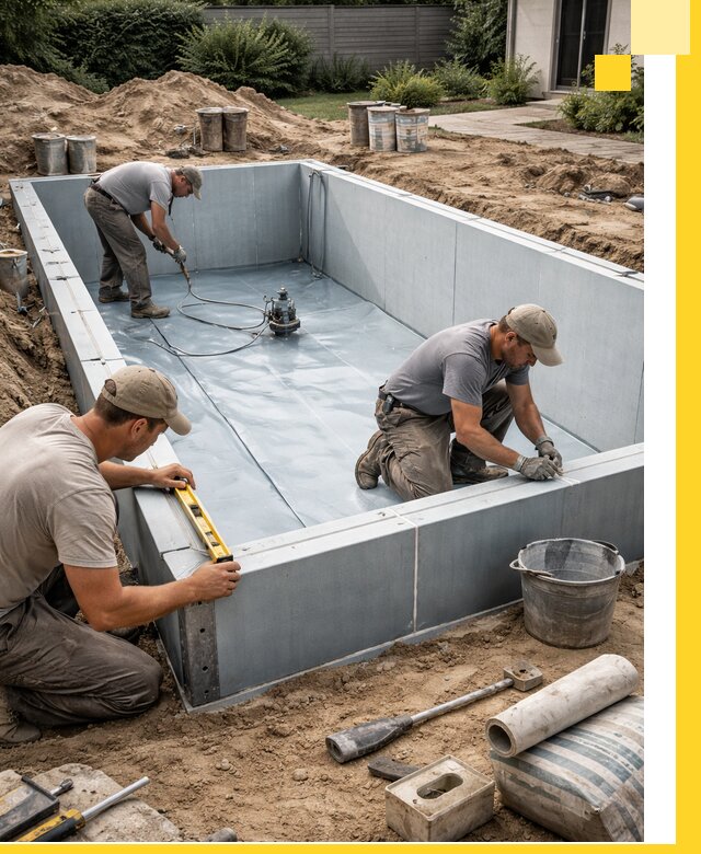 Профессиональный монтаж бассейнов под ключ в Бердске с гарантией