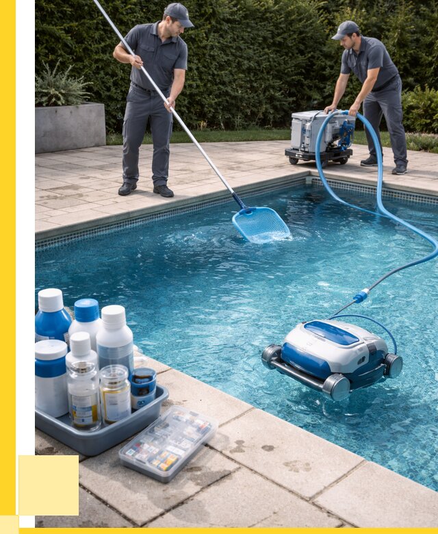 Чистка бассейнов в Бердске роботами, от 4685 р. | ЭриданБрд