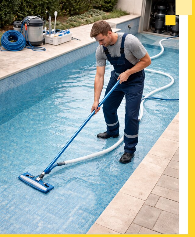 Профессиональная чистка бассейнов и фильтров в Бердске под ключ