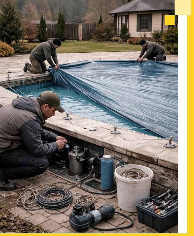 Консервация бассейнов в Бердске: подготовка к длительному хранению