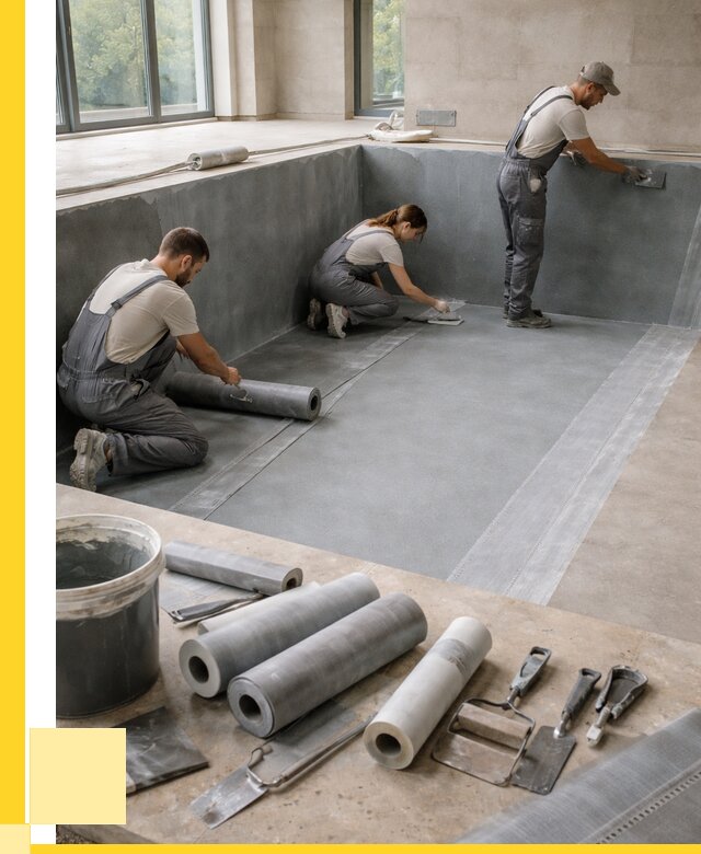 Гидроизоляция бассейнов в Бердске от 2082 р., ЭриданБрд