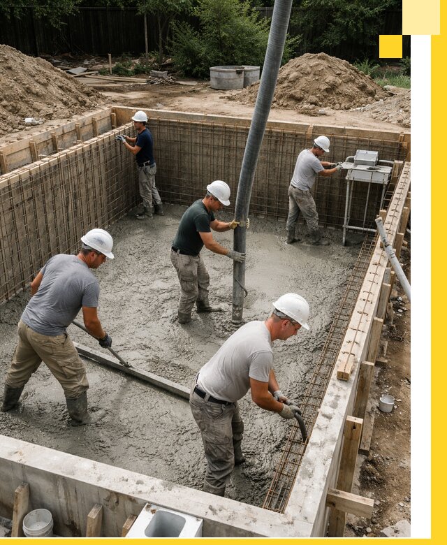 Строительство бетонных бассейнов под ключ в Бердске