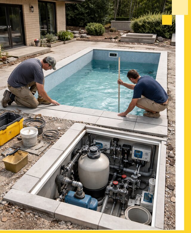 Строительство качественных домашних бассейнов под ключ в Бердске