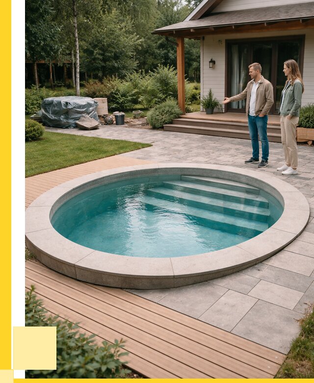 Бассейн на даче под ключ в Бердске от 208240 р., ЭриданБрд