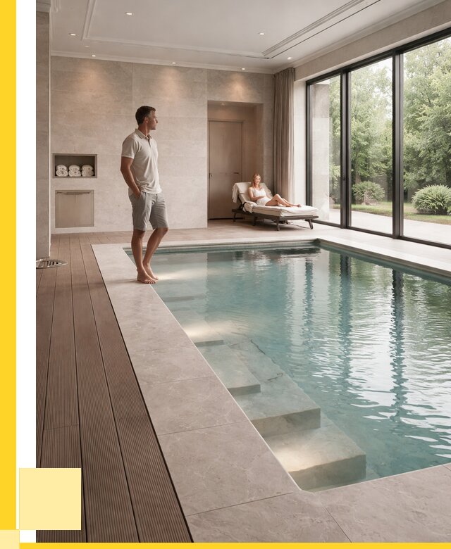 Бассейны в коттедже под ключ в Бердске от 1249440 р. | ЭриданБрд