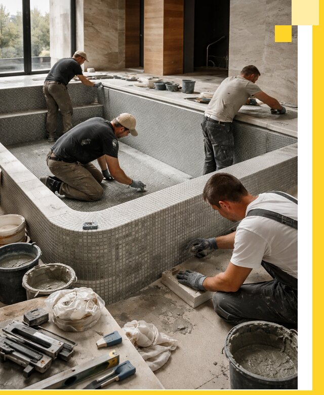 Строительство и установка СПА бассейнов под ключ в Бердске