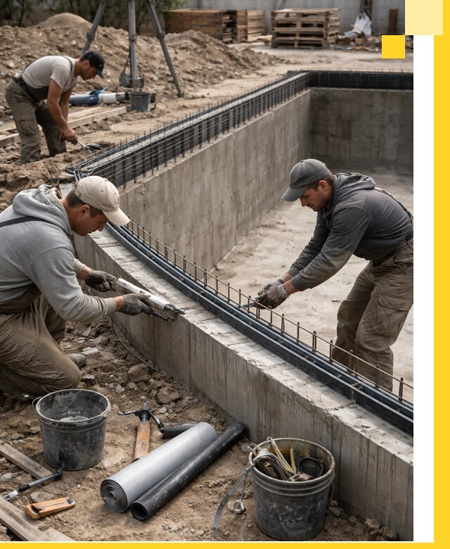 Качественный монтаж чаши бассейна в Бердске под ключ с гарантией