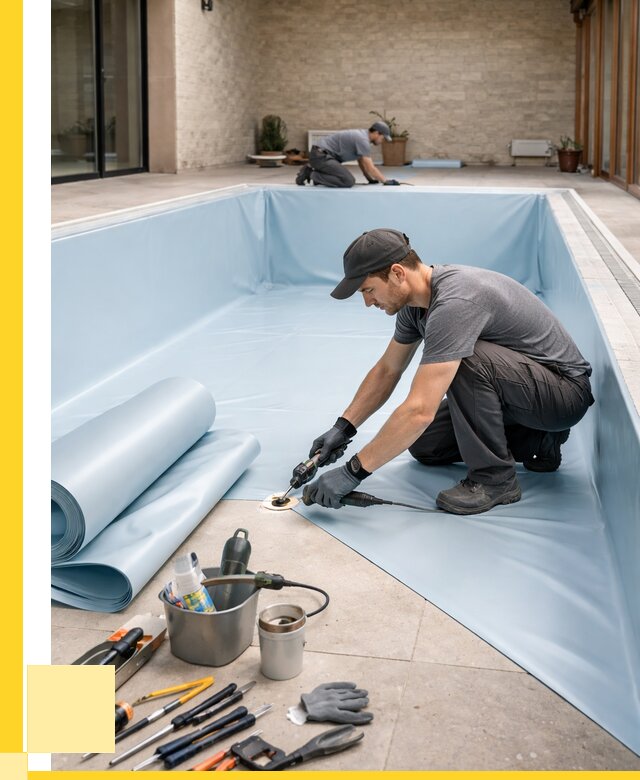 Пленка ПВХ для бассейнов в Бердске от 2603 р. | ЭриданБрд