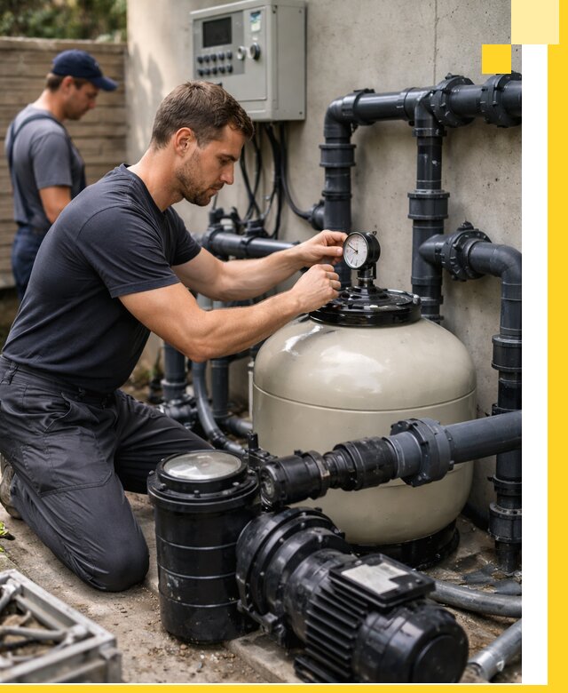 Поставка и монтаж фильтровального оборудования для бассейнов в Бердске