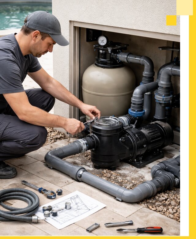 Поставка, монтаж и сервис насосов для бассейнов в Бердске