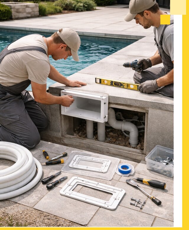 Поставка и установка скиммеров для бассейнов в Бердске