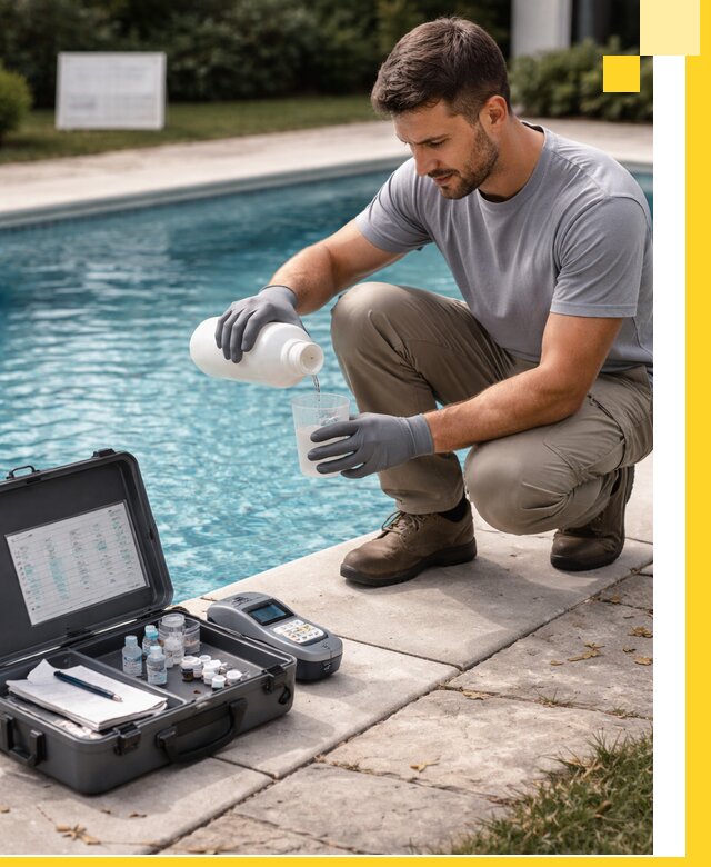 Профессиональная дезинфекция воды в бассейне в Бердске