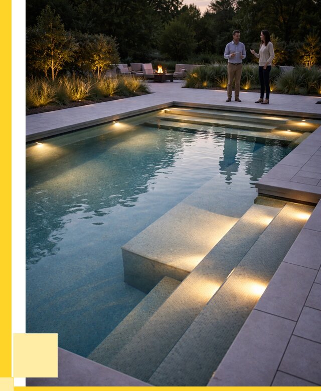 Освещение бассейнов в Бердске под ключ от 26030 р. | ЭриданБрд