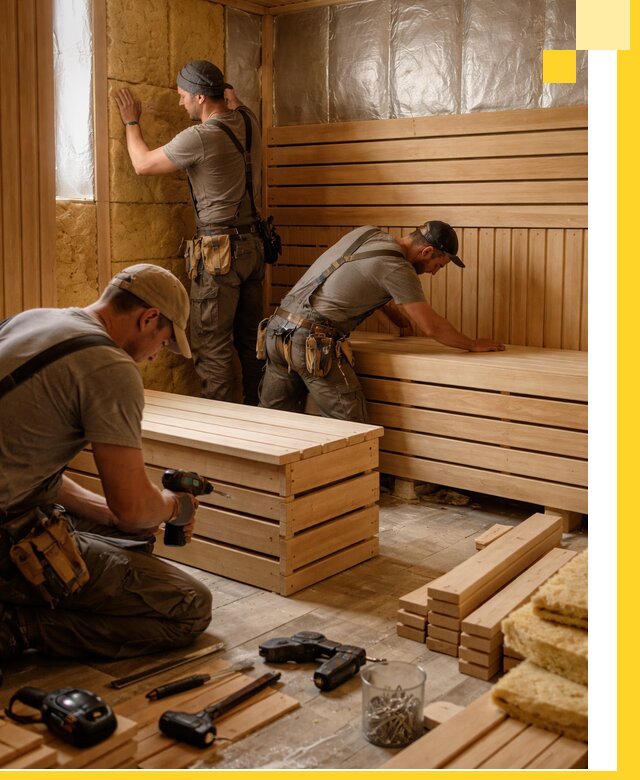 Профессиональное строительство саун под ключ в Бердске