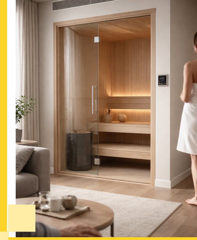 Сауна в квартире под ключ в Бердске от 124944 р. ЭриданБрд