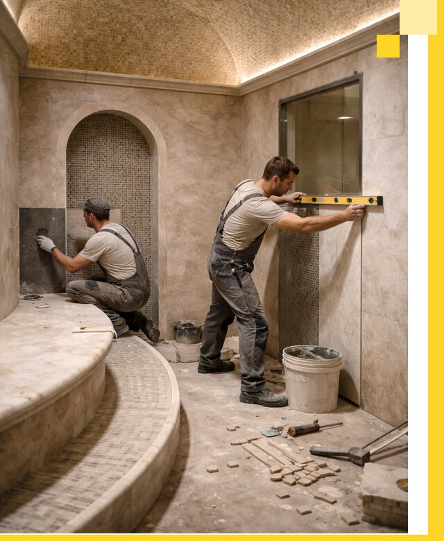 Проектирование и строительство саун с хамамом под ключ в Бердске