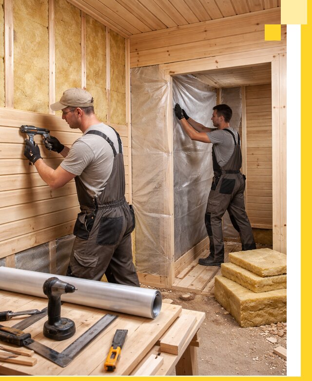 Бани под ключ в Бердске с проектом и полным монтажом