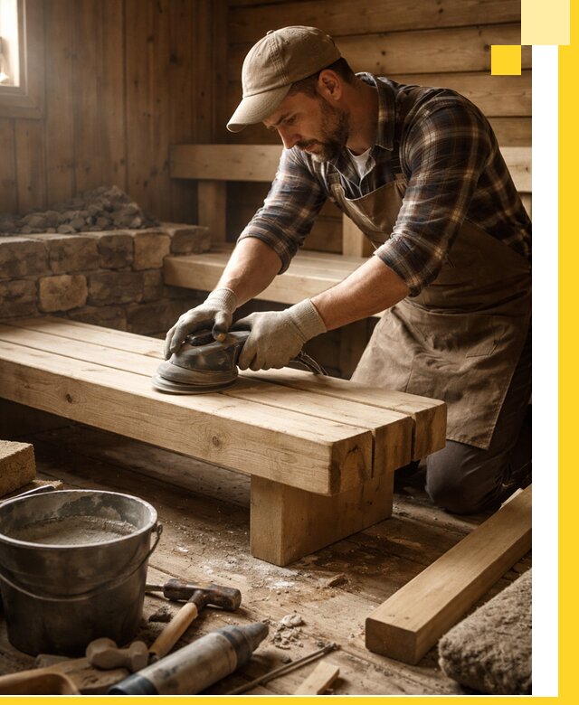 Ремонт бань под ключ в Бердске с гарантией качества и сроков