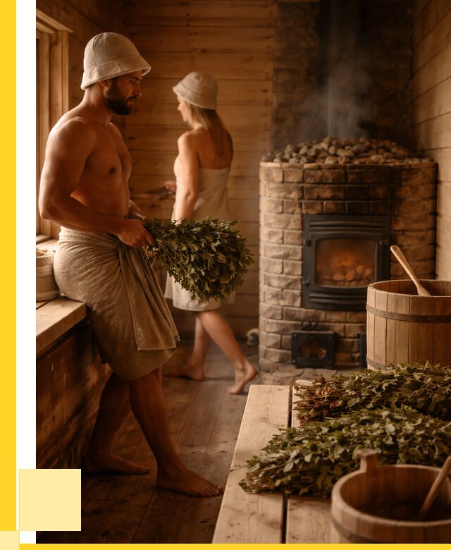 Русские бани в Бердске: проекты и дизайн от 364420 р. | ЭриданБрд