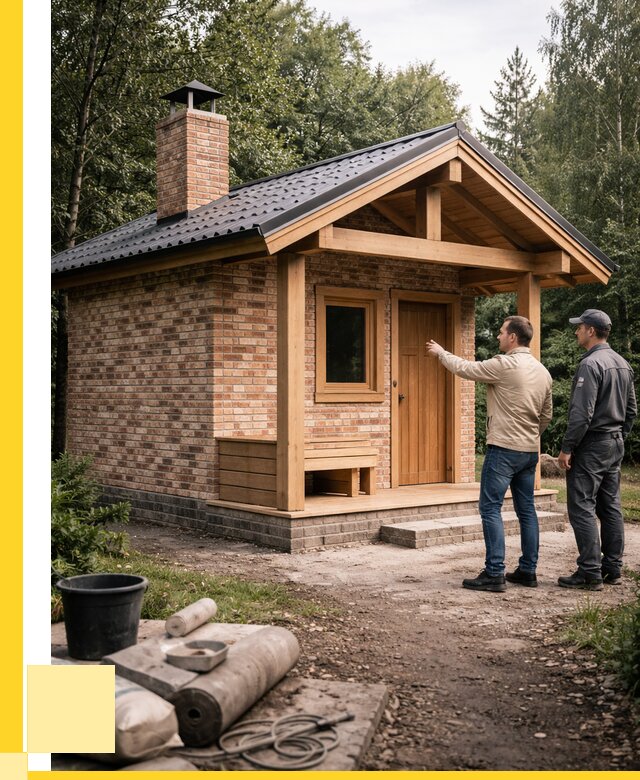 Кирпичные бани и печи в Бердске от 364420 р. | ЭриданБрд