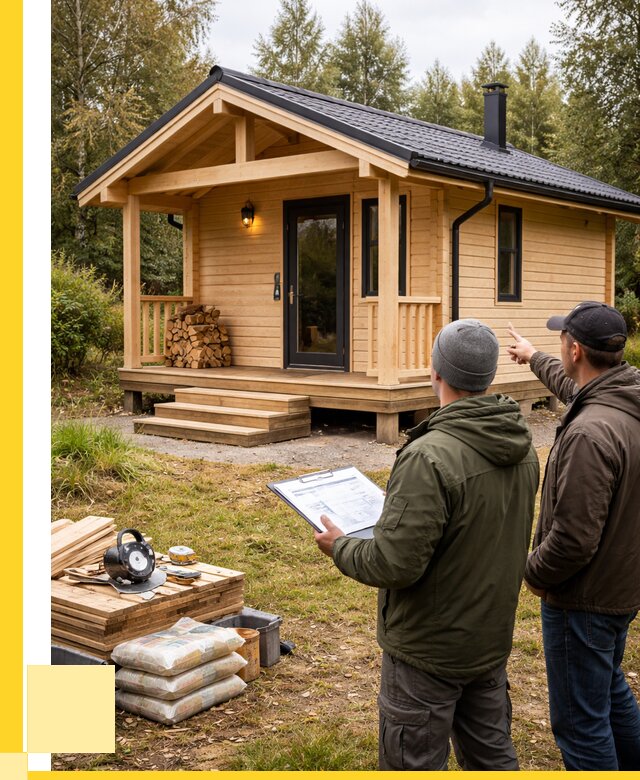 Каркасные бани под ключ в Бердске от 312360 р. | ЭриданБрд