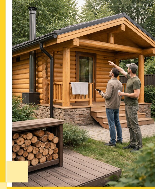 Бани для дачи под ключ в Бердске от 260300 р. | ЭриданБрд