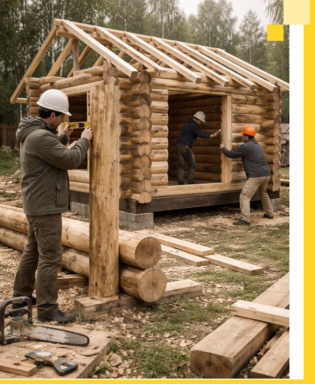 Строительство бань для дачи под ключ в Бердске с доставкой и монтажом