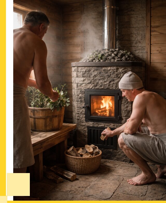 Банные печи под ключ в Бердске от 46854 р. | ЭриданБрд кирпичная