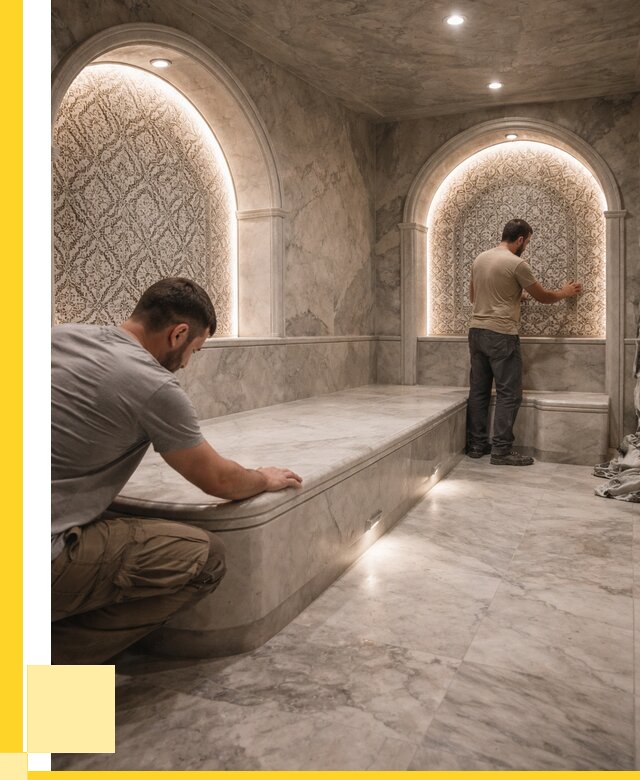 Турецкие бани под ключ в Бердске от 260300 р. | ЭриданБрд