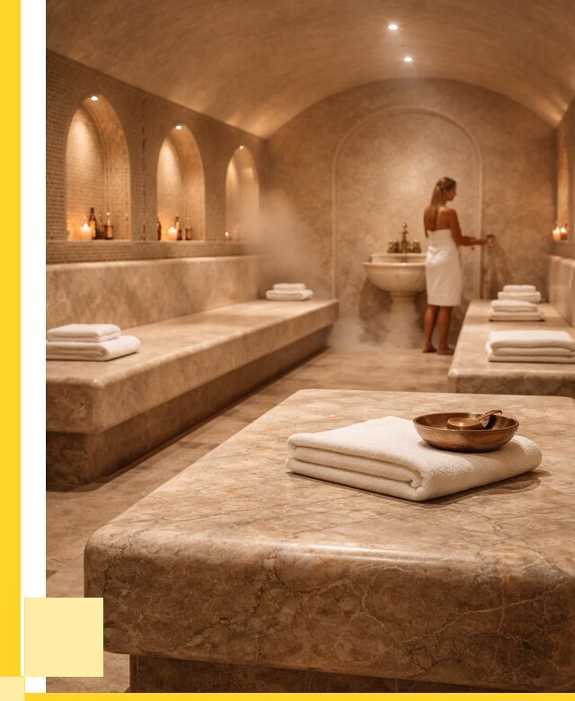 Лежаки для хамама в Бердске под ключ от 36442 р. | ЭриданБрд